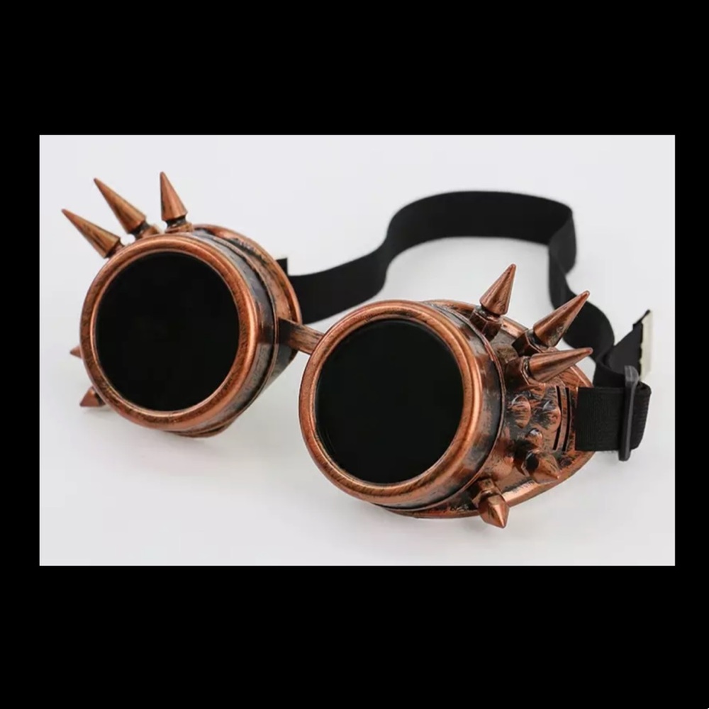 woman man fashion steampunk sunglasse